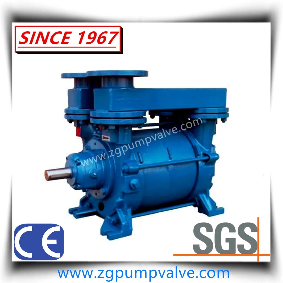 Corrosive Air Resistant Stainless Steel Liquid Water Ring Vacuum Pump