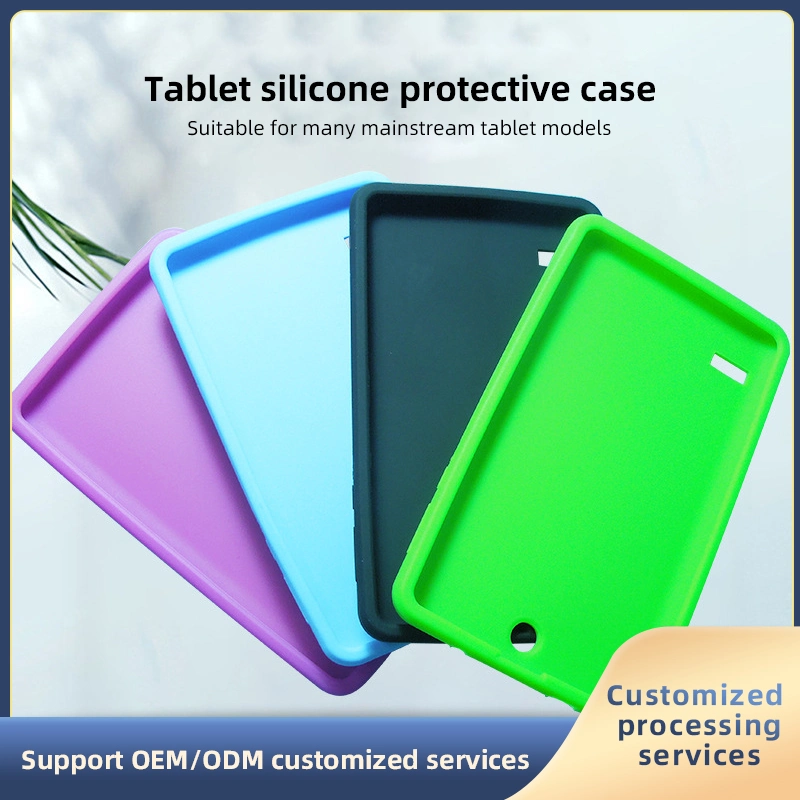 Capa protetora em silicone de design livre para Tablet PC