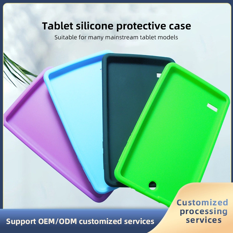 Una muestra gratis de diseño personalizado de productos electrónicos Funda protectora de silicona para Tablet PC