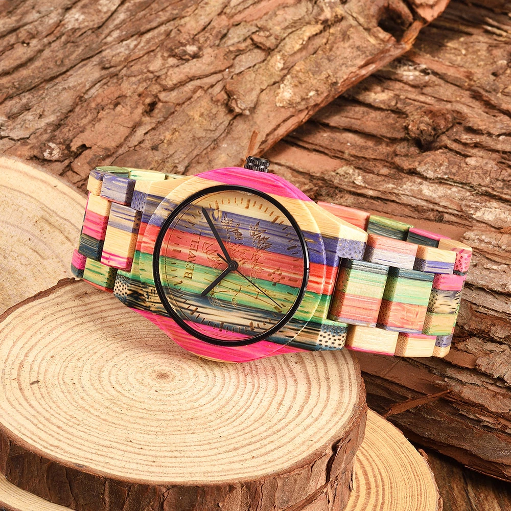 Best Selling Products Fashion Colorful Bamboo Wood Watch