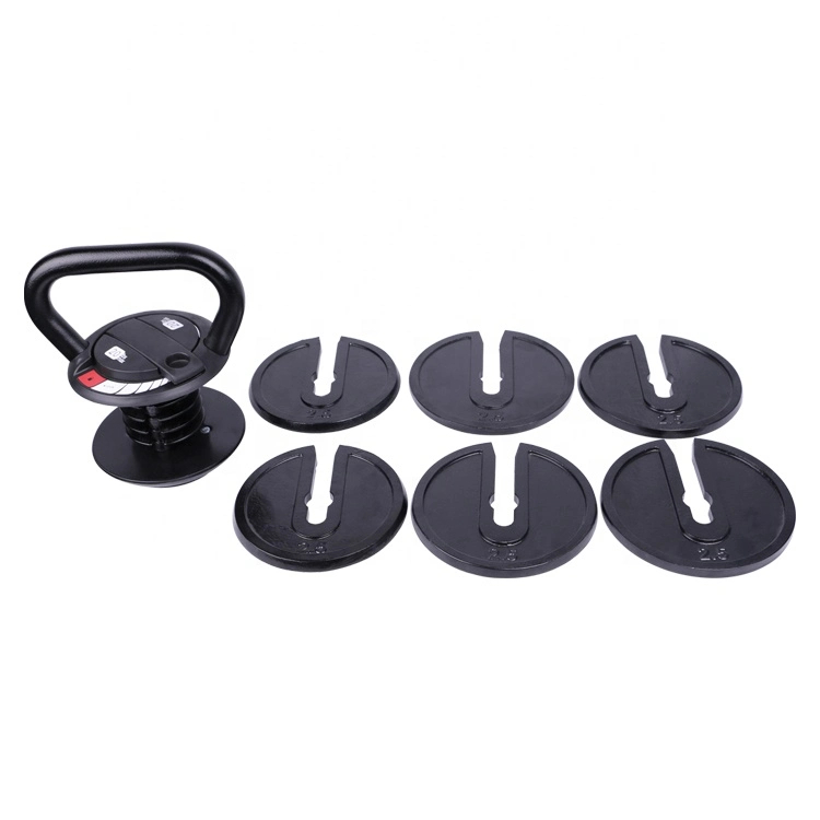 Equipo profesional Logo personalizado Multifunction Kettlebell ajustable portátil de alta calidad