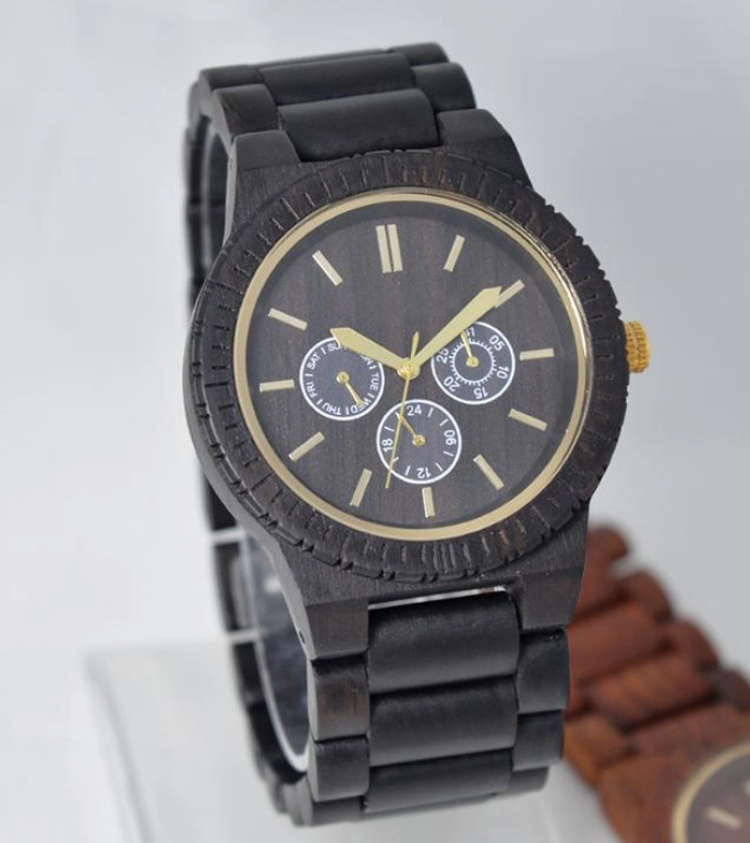 Maßgeschneiderte Holz Armband Uhr Mode Handgelenkuhren Geschenk