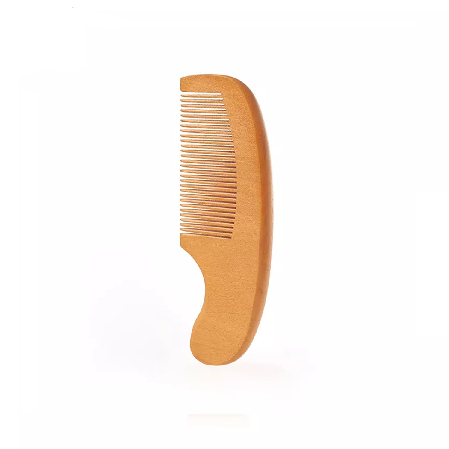 OEM Wooden Wood Brush Beard Comb with Custom Logo Engraving