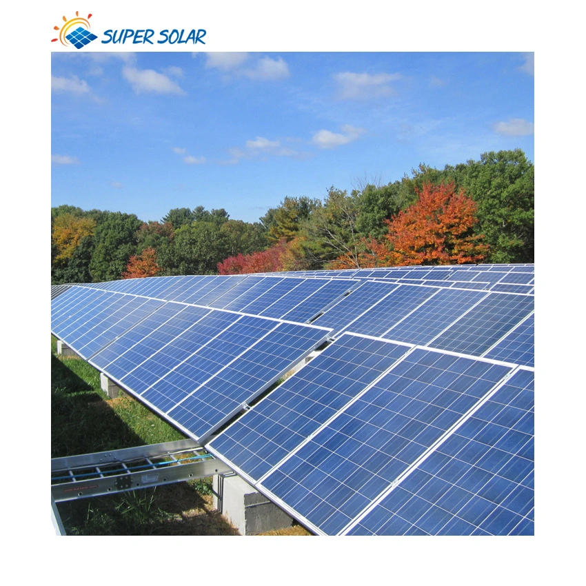 PV sistemas de energía solar montados en tierra inclinación ajustable del panel solar Soportes de montaje