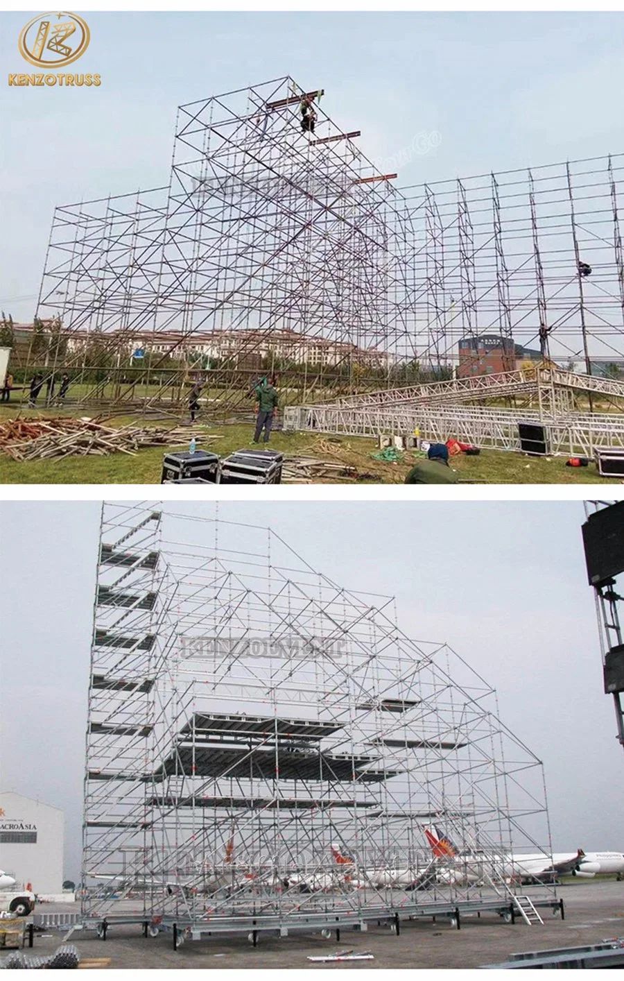 Cheap Zinc Layer Scaffolding Truss Layer Speaker Truss System