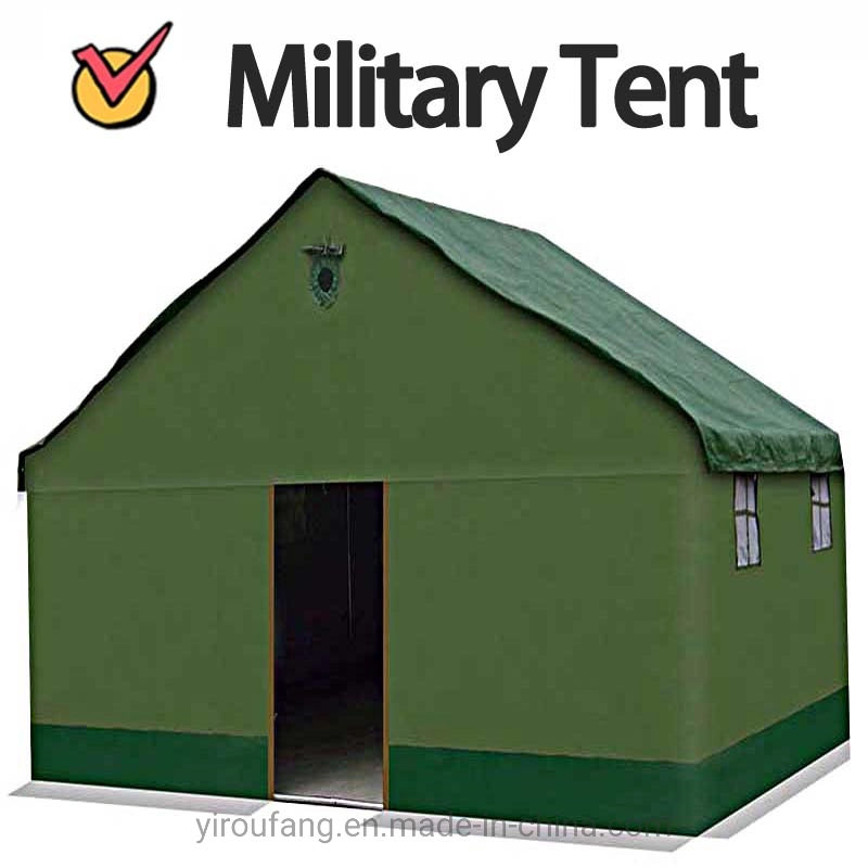 Style militaire bonne perméabilité à l'air empêcher l'invasion de moustiques tentes Camping Tente extérieure camouflage 6 personnes tentes en aluminium