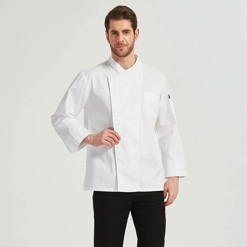 Custom Hotel Chef Uniform with Embroidery Logo Restaurant Kitchen Workwear