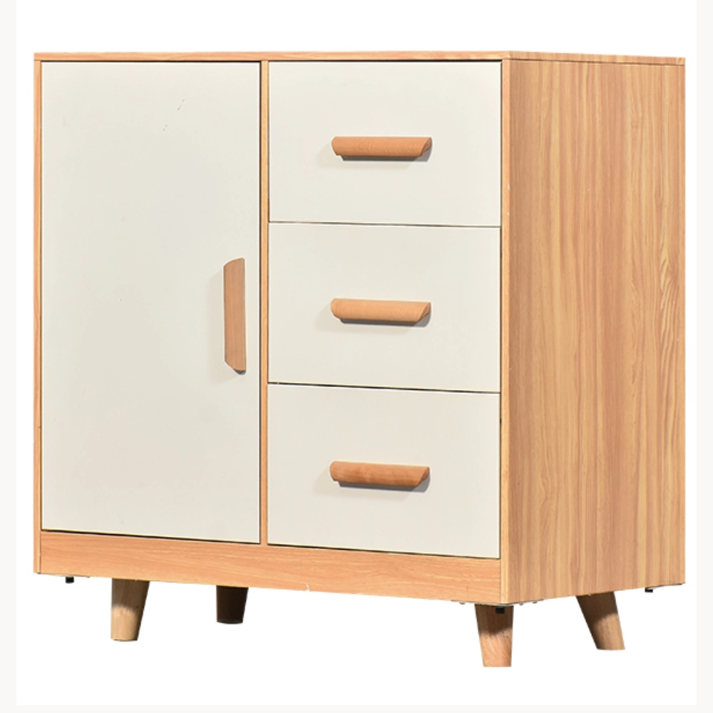 Short 3-Drawer Metal Cupboard