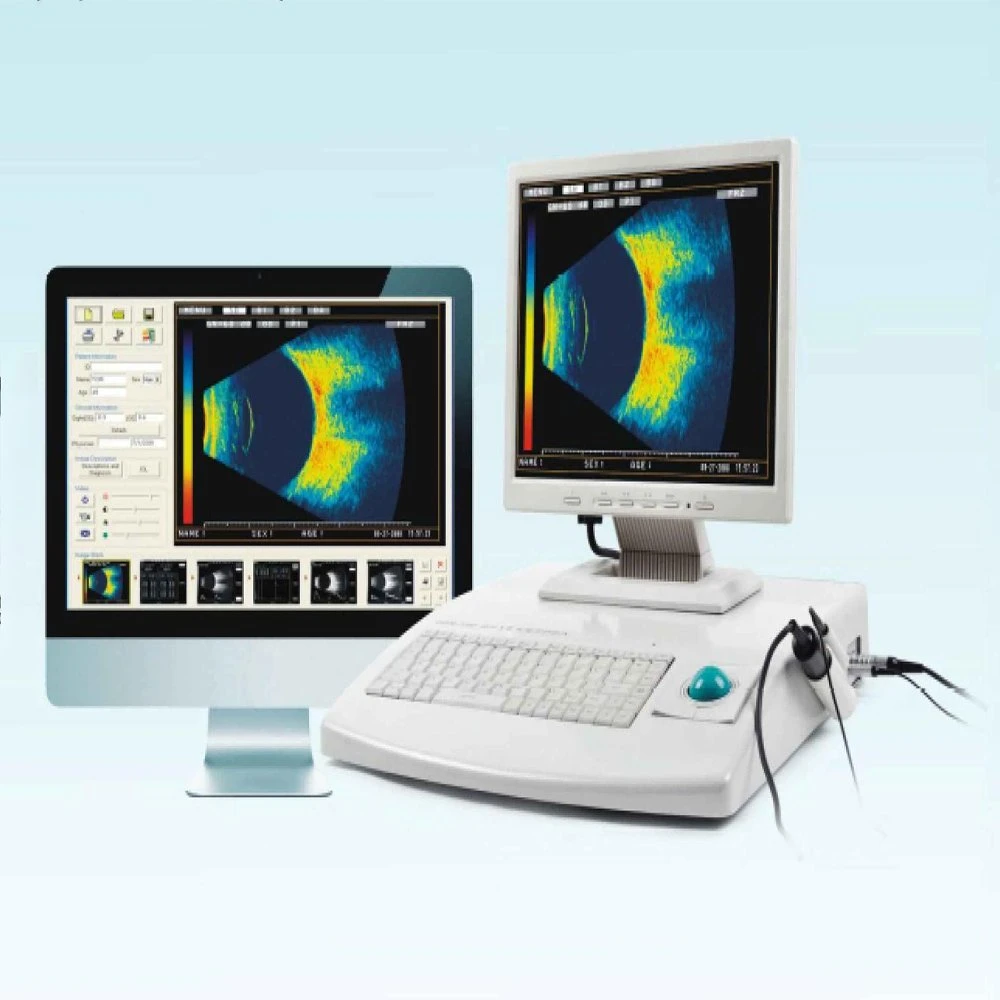 Equipo oftálmico escáner ultrasónico a/B para oftalmología