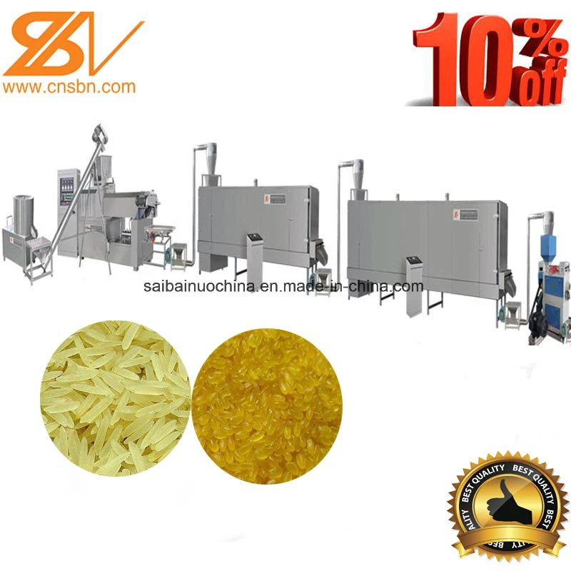 China New Design Automatic Artifical Rice Machinery, Nutritious Rice Maker, Extrusion Rice Processing Line