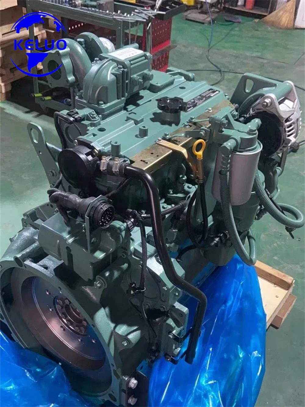 Nuevo Volvo D4D Diesel Motor de la Motoniveladoras cargadora/Reparación/Road Roller