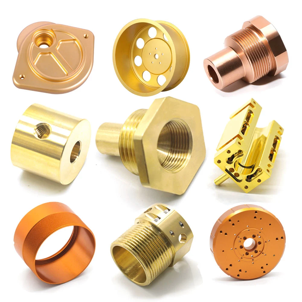 CNC Manufacturing Metal Parts Custom Copper and Brass Parts CNC Milling Turning Machining Parts