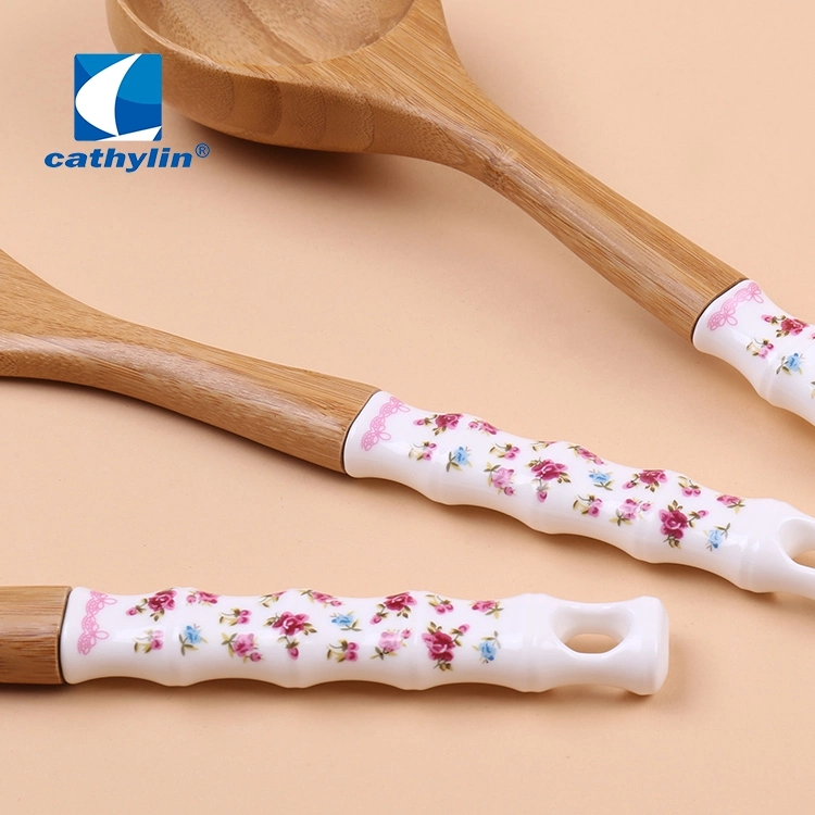 Hot-Sale Cheap Household Cooking Tools Small Wooden Kitchen Utensils