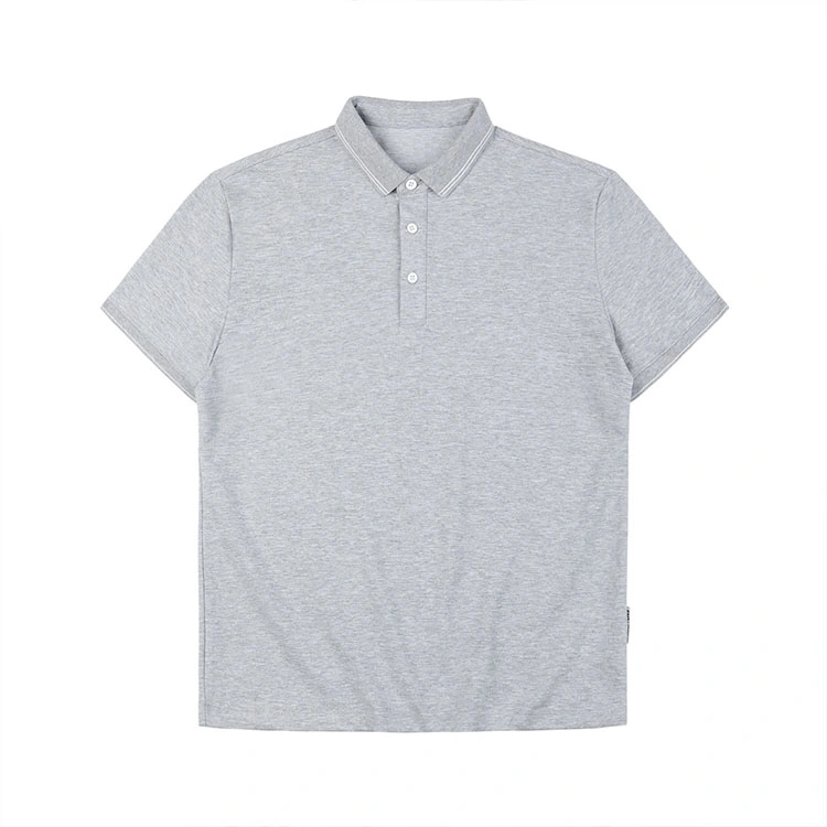 مصنع مباشر قطن قطن قصير جراب شعار مخصص للتطريز الرجال قميص بولو قميص