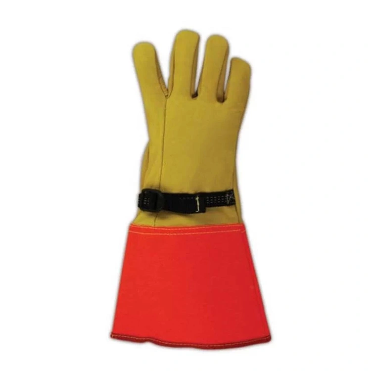 Extra Long Shock-Proof Insulating Electric Safety Work Gloves