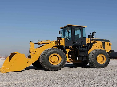 اللودر بعجل المفصلي الصين Sem655D 5ton واسع النطاق