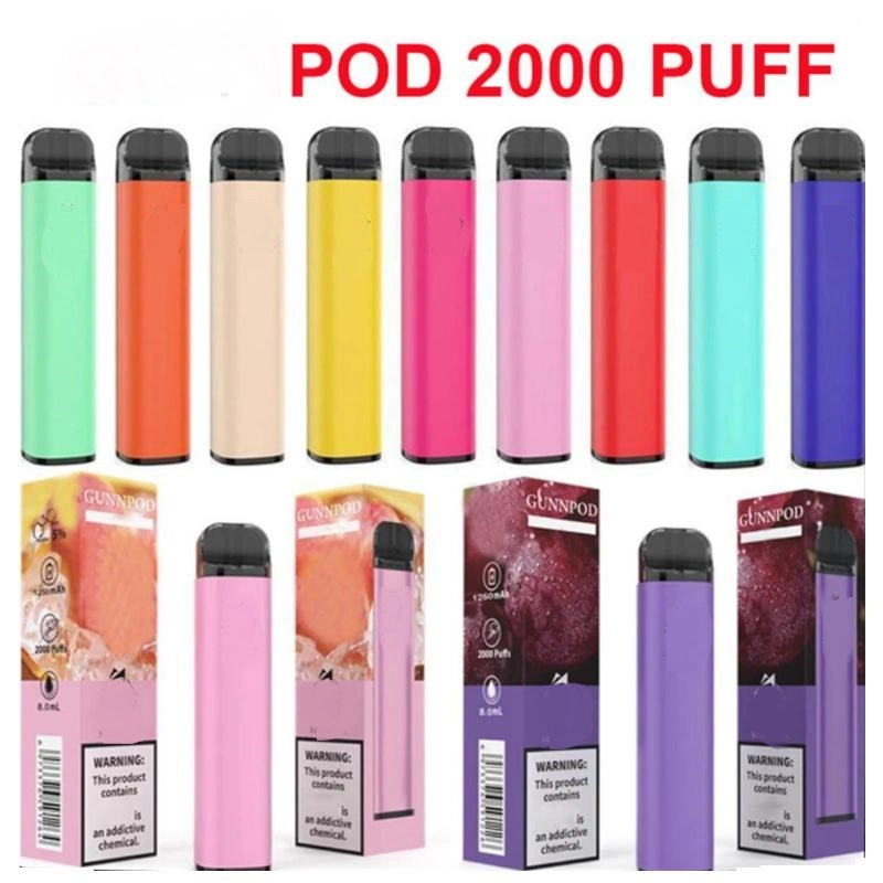 Wholesale Disposable 8ml 2000 Puffs Disposable Vape Pen