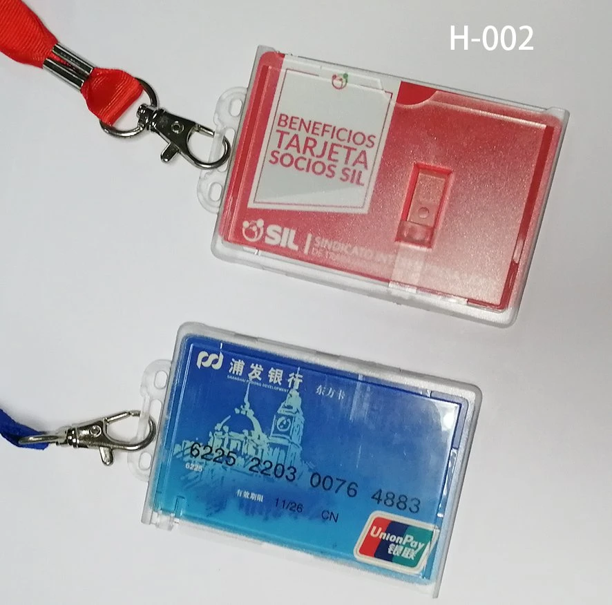 Plastic ID Bank Advertising Worker Name Event Office Promotional Gift Card Holder