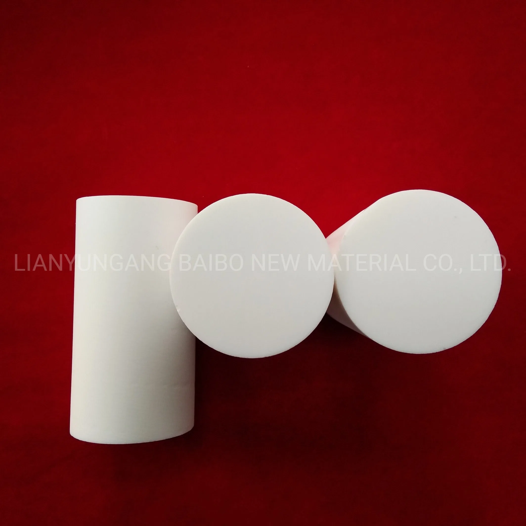 Customized Low Density Machinable Glass Ceramic Rod No Porosity White Macor Insulation Bar Stock Shaft