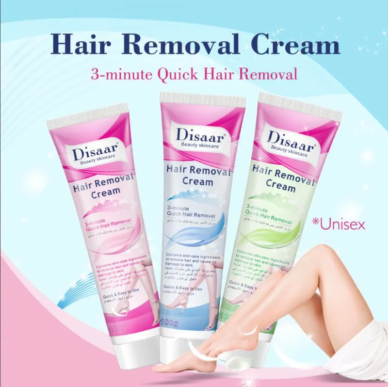 Enlèvement de cheveux Disaar crème utilisable sur tout le corps