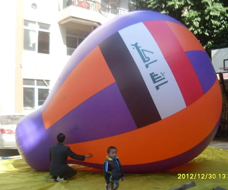 2023 New Outdoor Flying Advertising Helium Water Drop Balloon