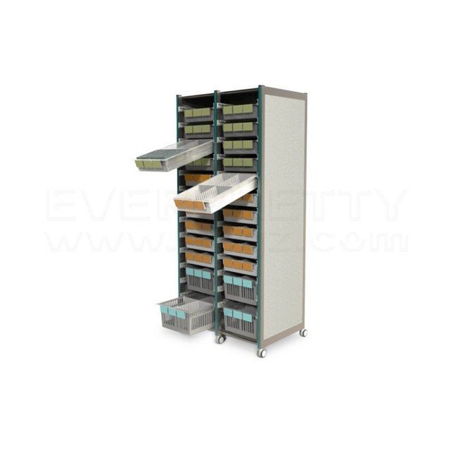 Hospital Furniture Medical Inrtument Steel Storage Shelf