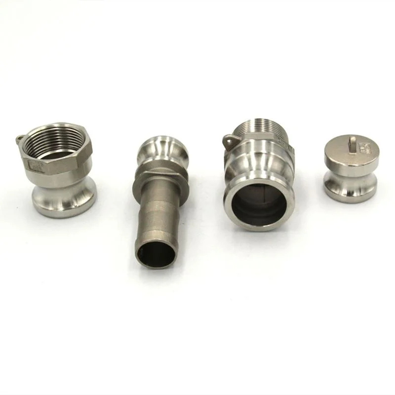 Stainless Steel SS316 or SS304 Flexible Pipe Quick Coupling C+E Type Camlock Connector