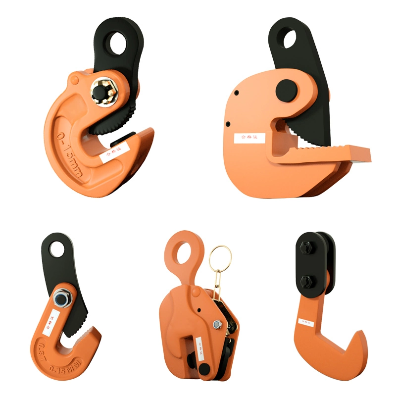 Rigging Hardware 3 Ton Horizontal Lifting Clamp for Steel Plate