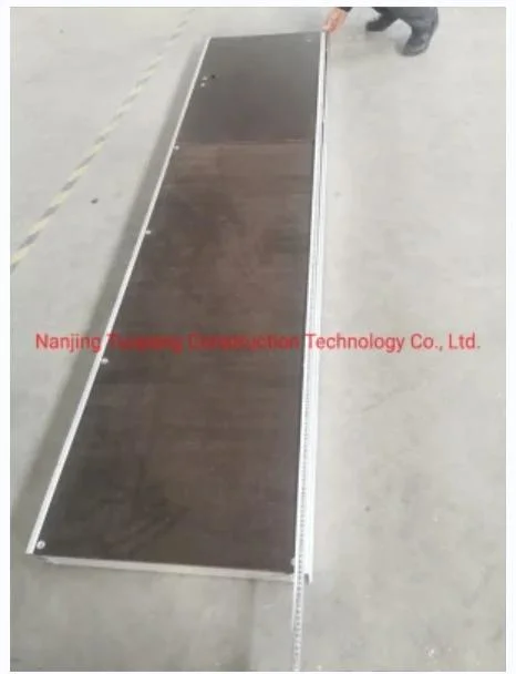 Building Material Scaffold Aluminum Plywood Board with Trapdoor and Ladder