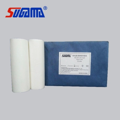 Medical Elastic Cotton Gauze Bandage for Disposable Use