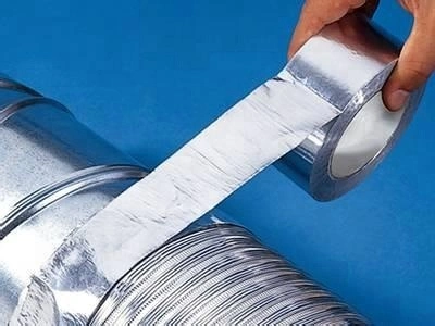 Sliver Aluminium Foil Tape Self Adhesive 50mm*50m Heat Insulation