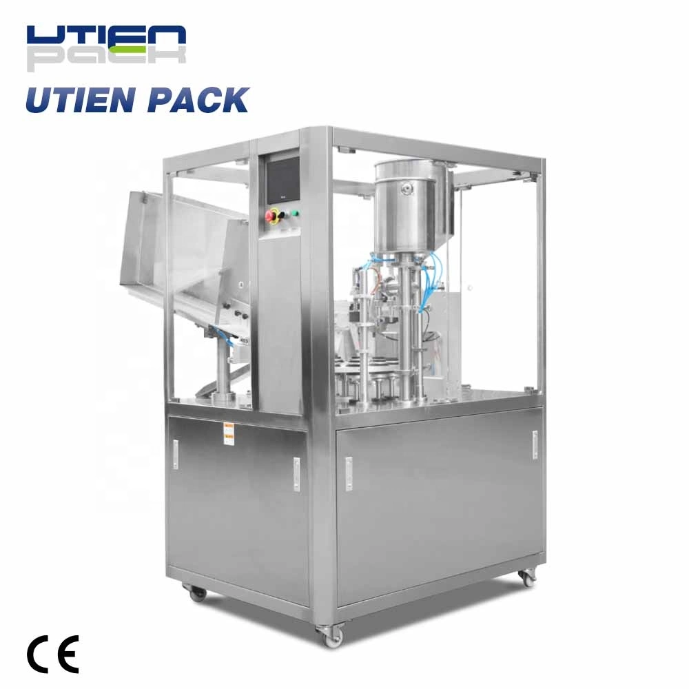 Lab Commercial Use Hand Sanitizer Disinfection Gel Auto Packaging Filling Equipment