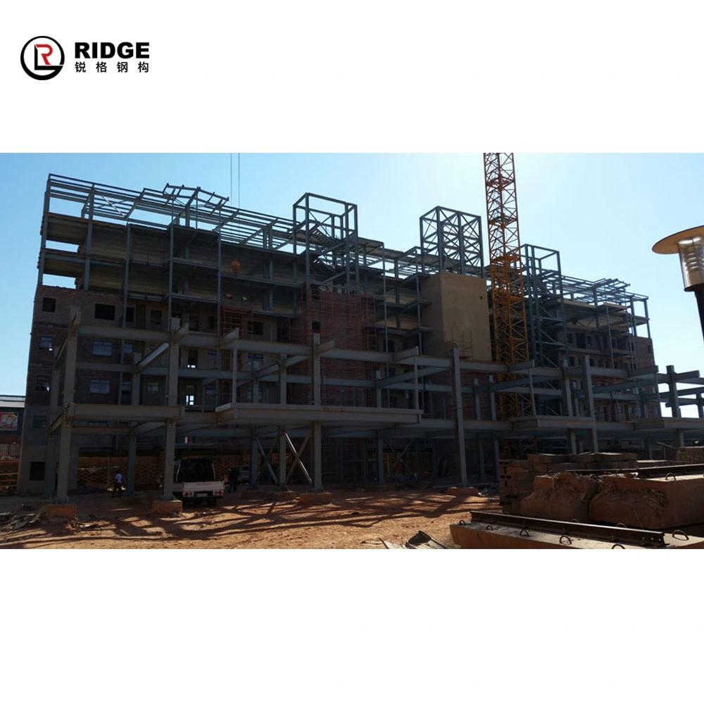 High quality/High cost performance  High Rise Heavy Light Multi Floor Workshop Warehouse Plant Building Office Steel Structure