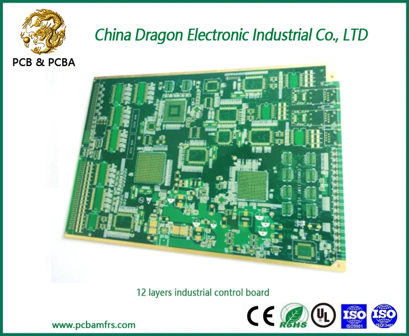 12 Layers Industrial Control Board Multilayer PCB