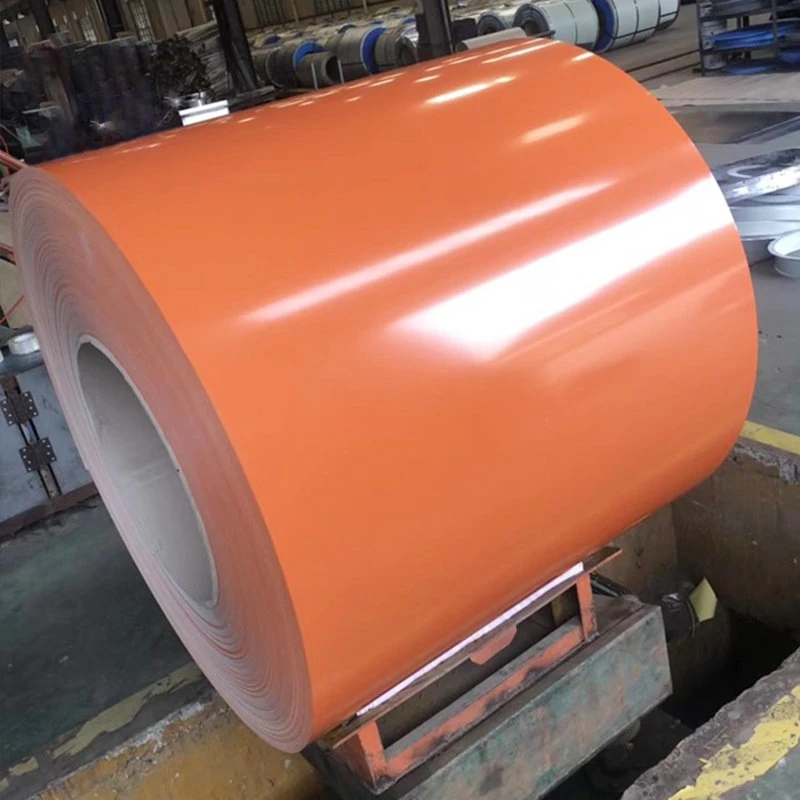 Building Material Roofing Sheet Galvanized PPGI Steel Sheets Color Coated Steel Coil, PPGL PPGI G350 G550 Ral90 Colour Prepainted Steel Coil