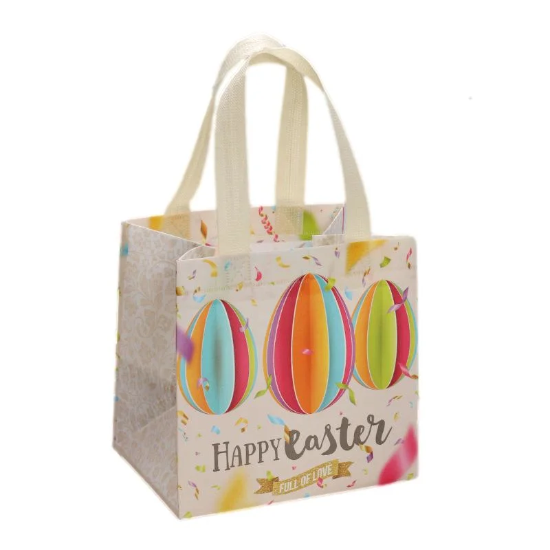 Happy Halloween Easter Holiday Reusable Non Woven Fabric Shopping Gift Promotion Tote Bags