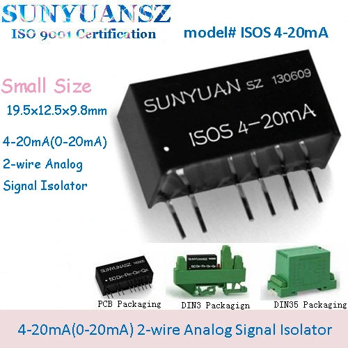 4-20mA Isolation Amplifier Signal Isolator Small Size Transformer