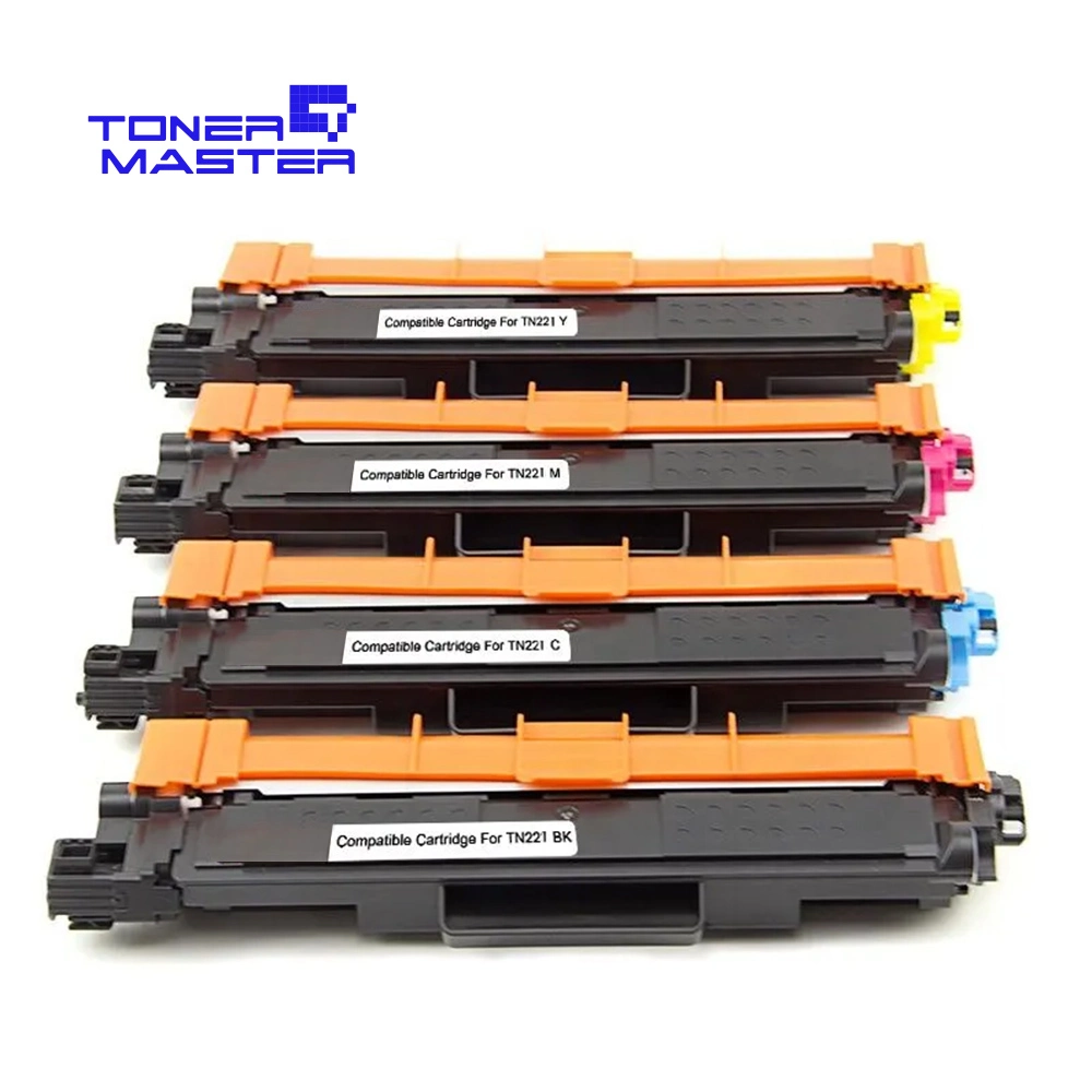 Factory Toner Cartridge TN-221 TN-225 for Brother Color Printer Hl3140cw 3150cdw 3170cdw