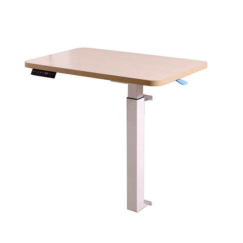 Stainless Steel Motorized Sit Corner Adjustable Standing Stand up Desk