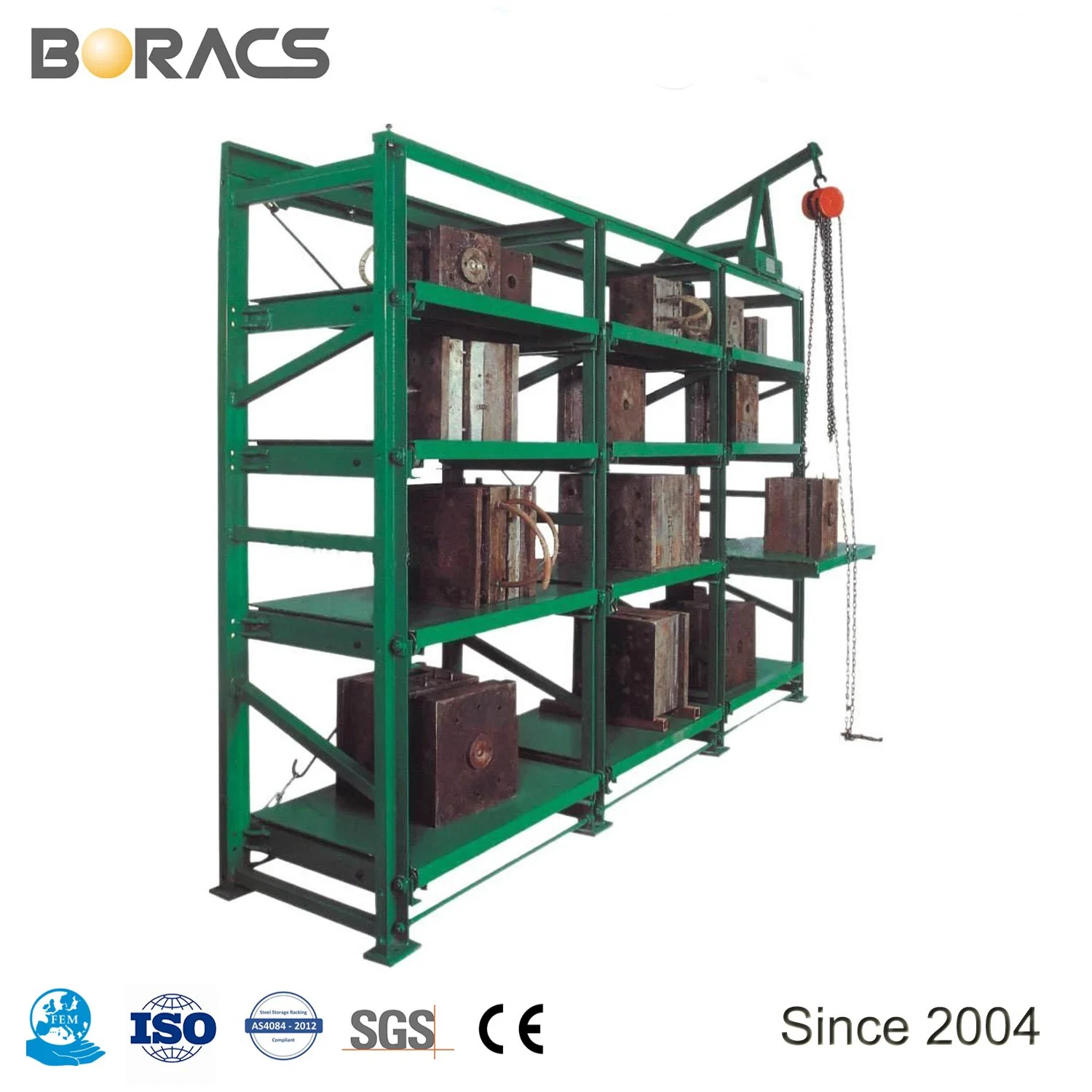 Wholesale/Supplier Warehouse Metal Storage Heavy Duty Mold Rack Mould Shelf System