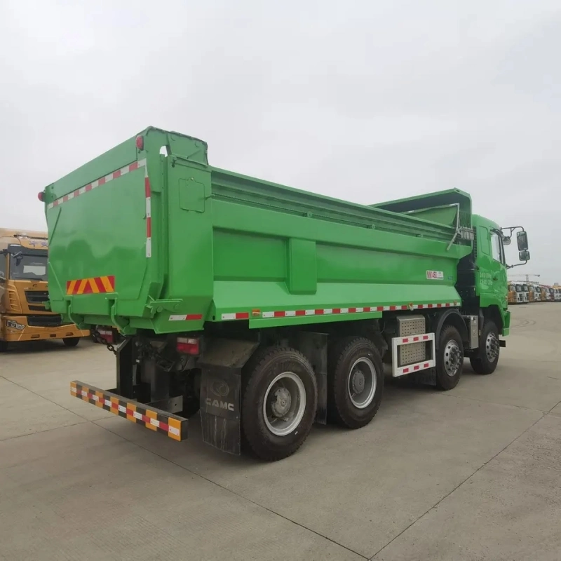 CAMC 8x4 dumper trucks Heavy new Optional additional crane dump truck
