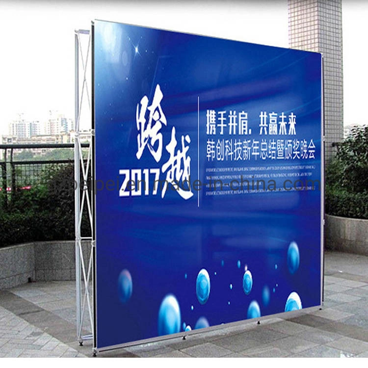 Original Factory Pop-up Banner Display Stand Custom Exhibition Portable Standkulisse Ausstellung Messestand Hersteller Messehalle