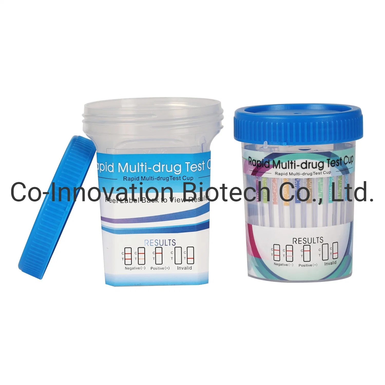 Une étape de l'urine des kits de dépistage de drogues avec la température et d'adultération des bandes de bandes pour contrôler les drogues