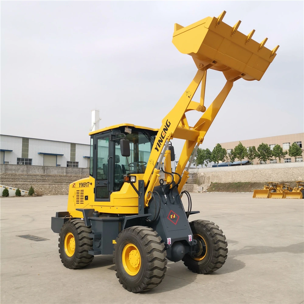 Yn917 0.5cbm 1-1.8 Ton Mini Wheel Loader