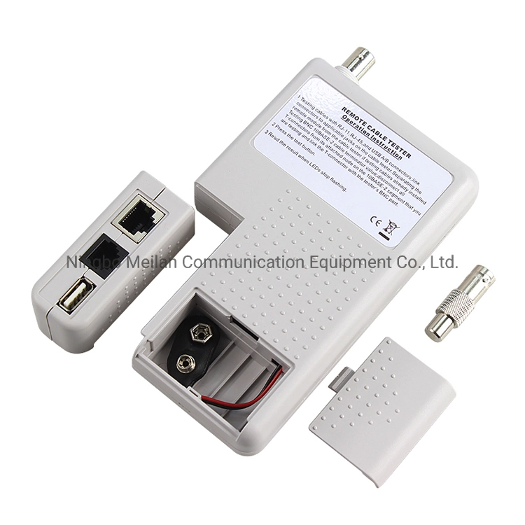 Rj11 (UTP RJ12/STP RJ45) Remoto USB Cable LAN cable coaxial BNC Tester