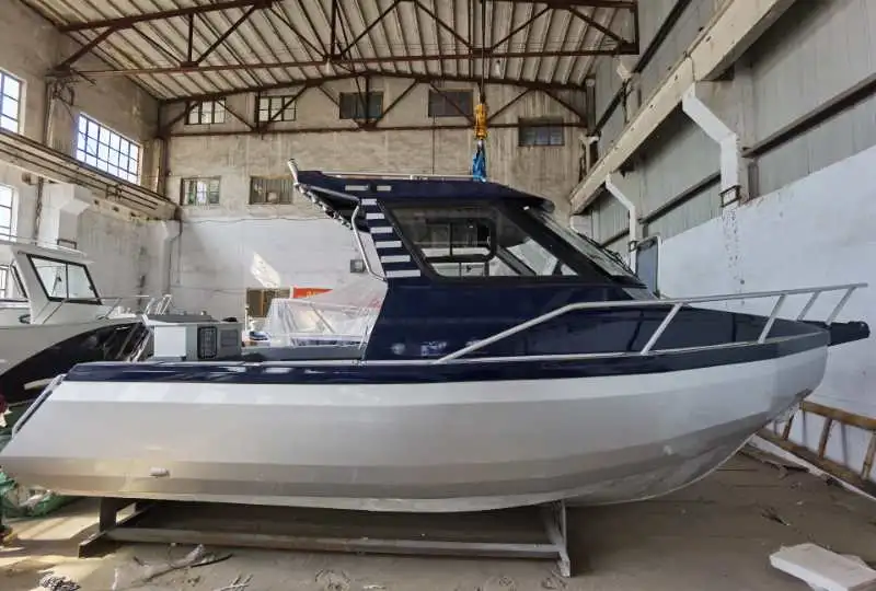 New Pontoon Boat by Design NZ 21FT / 6.5m alumínio All Barco de pesca soldado cabina Barco de Learder Boat