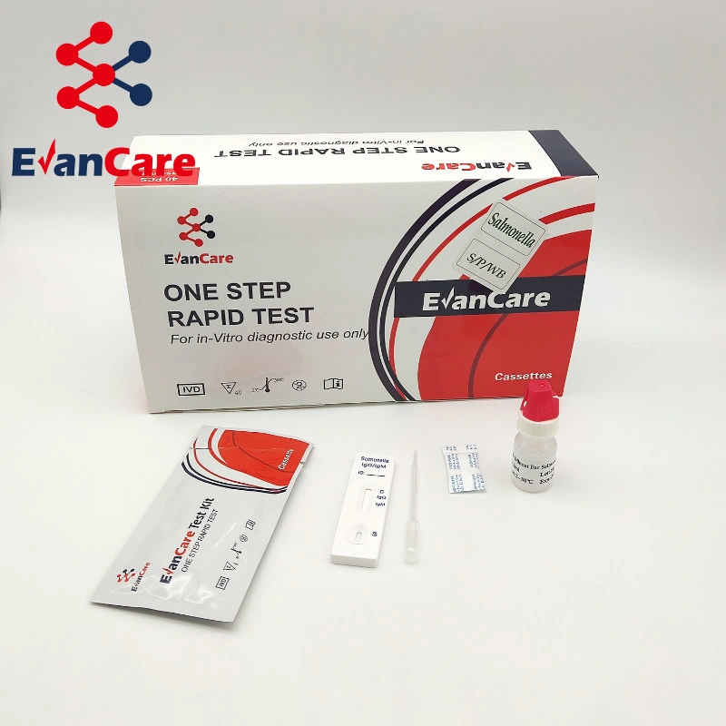 Evancare Salmonella Typhi Antibody IgG IgM Card Test