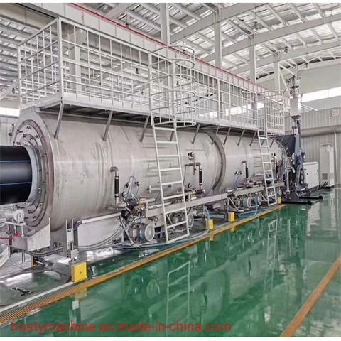 Large Diameter (630-1200mm) Plastic HDPE&PE Water/Gas Supply Pipe Machine