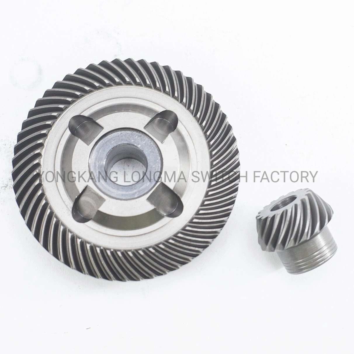 Factory Wholesale Power Tools Spare Parts Spiral Bevel Gear for Crown 180 Angle Grinder