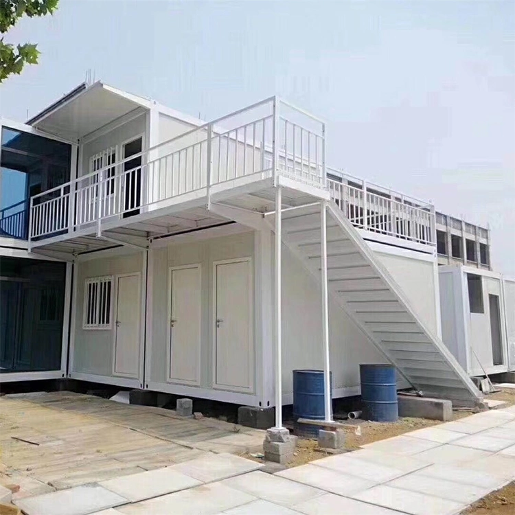 High quality/High cost performance  Luxury Construction Site Shipping Movable Mobile Flat Pack Container Hotel